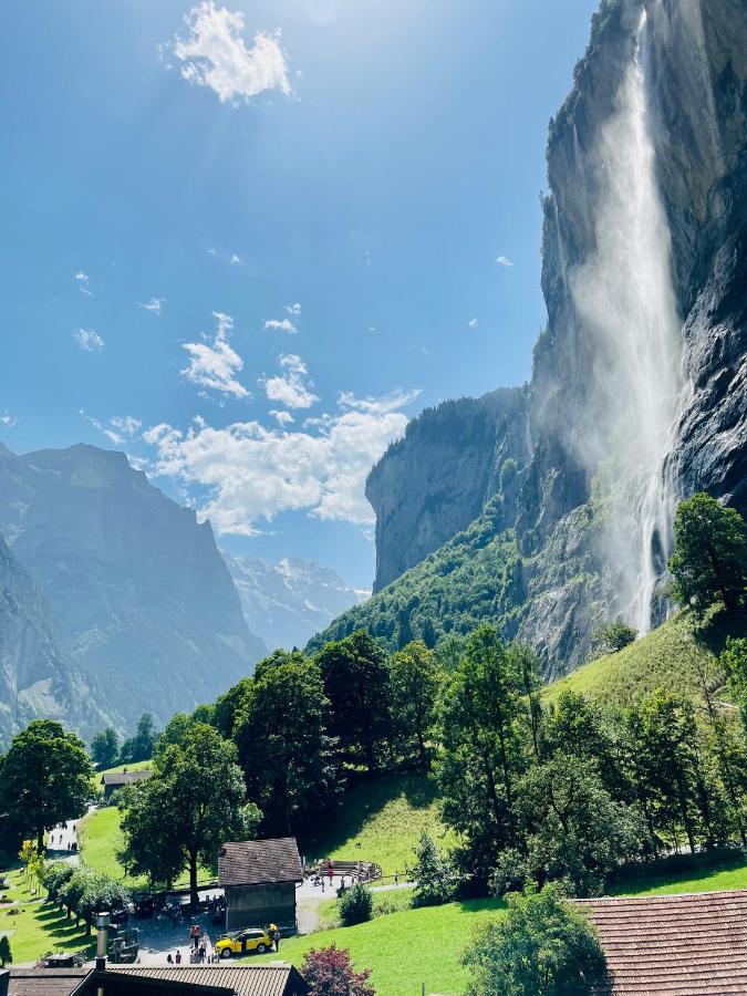 Breathtaking Waterfall Apartment Nr.2 ラウターブルンネン エクステリア 写真